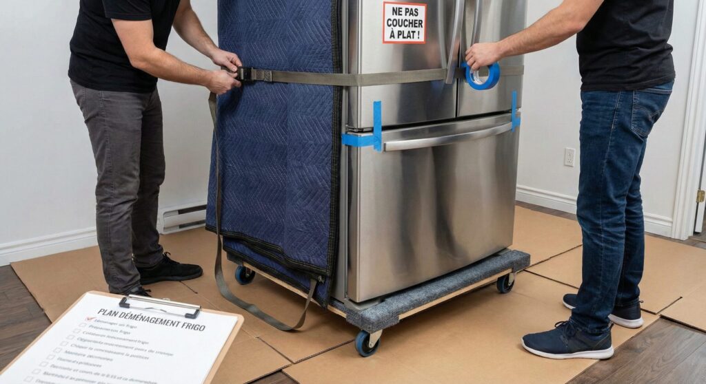 Déménagement frigo lourd guide