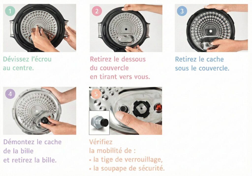 Solution code erreur 24 Cookeo nettoyage réflecteurs