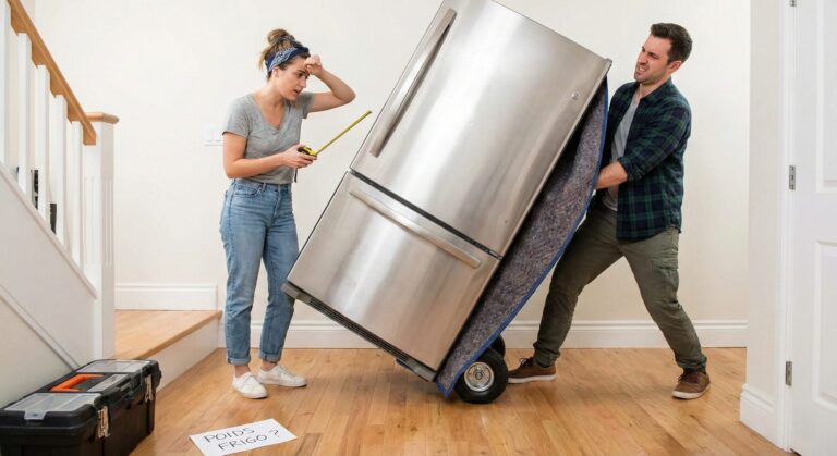 Poids frigo moyen guide