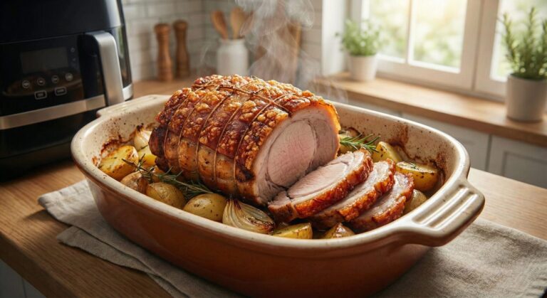 Rôti de porc au airfryer