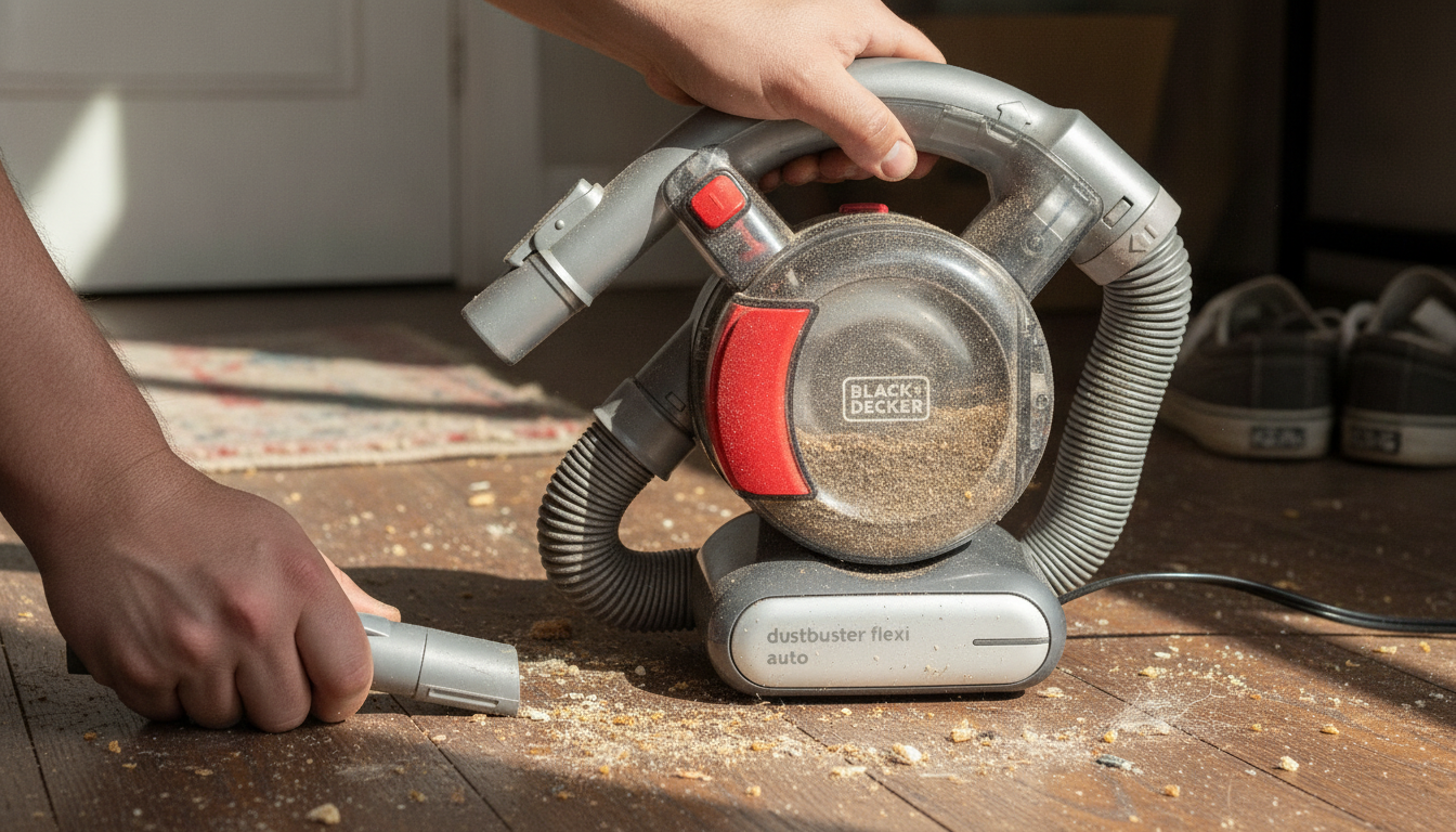 Aspirateur de voiture Black+Decker Dustbuster Flexi Auto PD1200AV-XJ