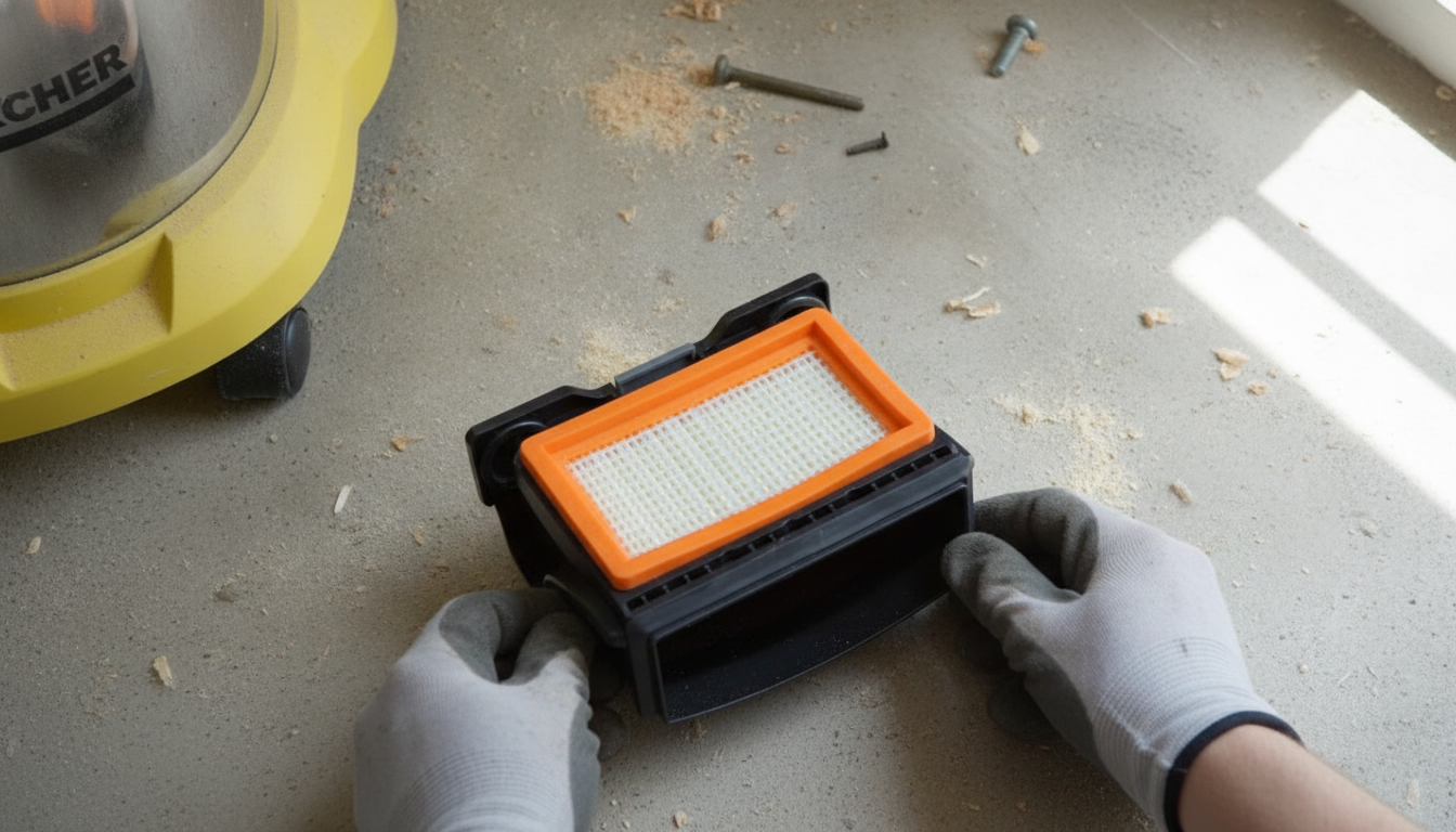 Aspirateur Kärcher WD6 P Premium filtre