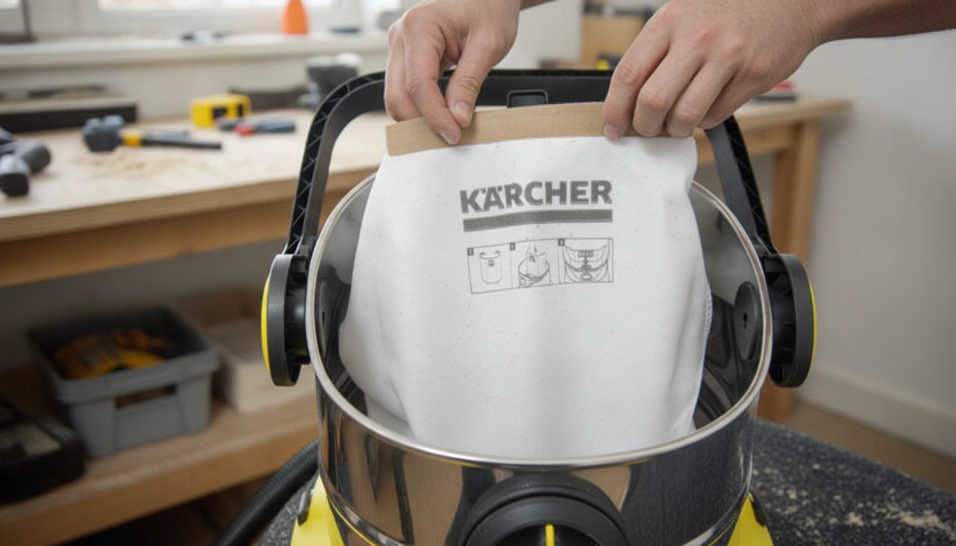 Aspirateur Kärcher WD6 P Premium sac
