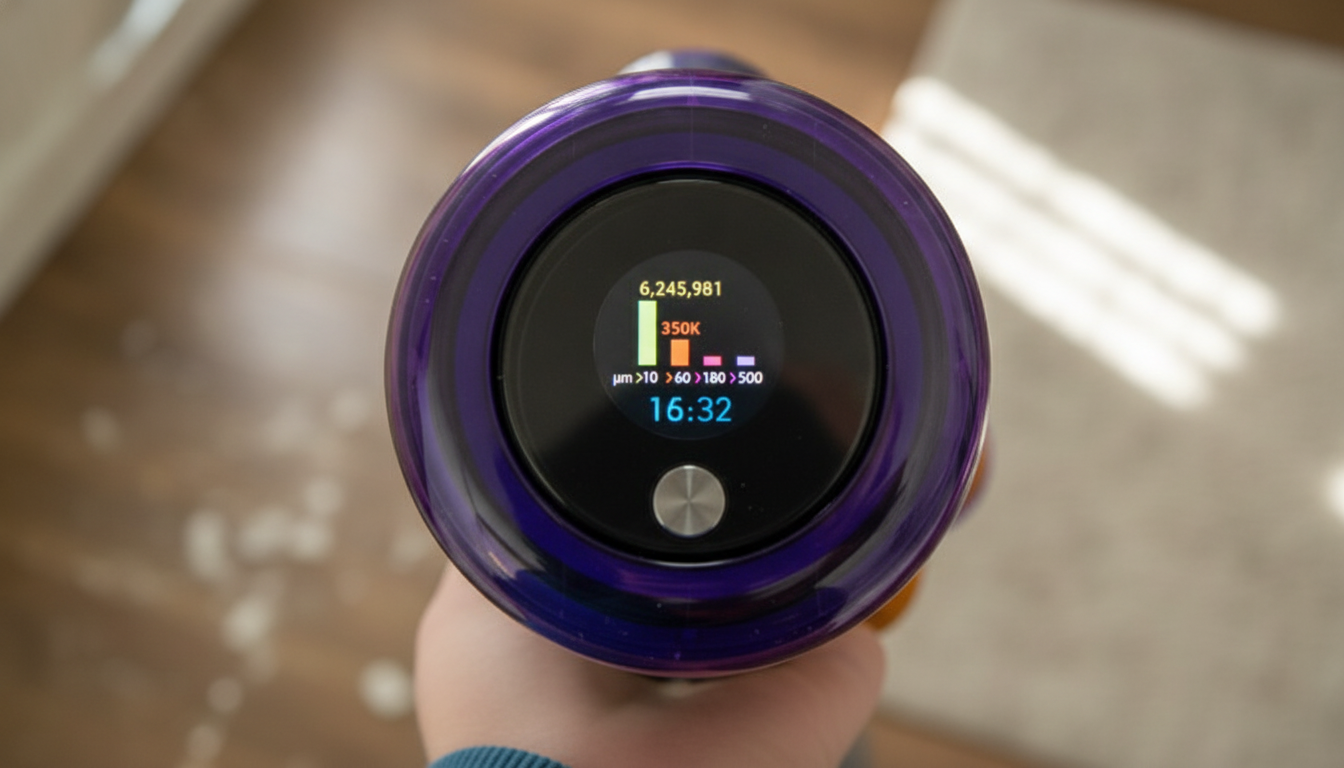 Dyson V15s Detect Submarine écran
