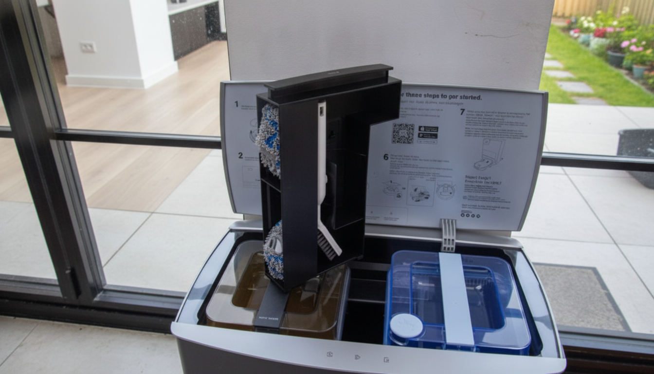 Ecovacs Deebot X1 Omni réservoir eau