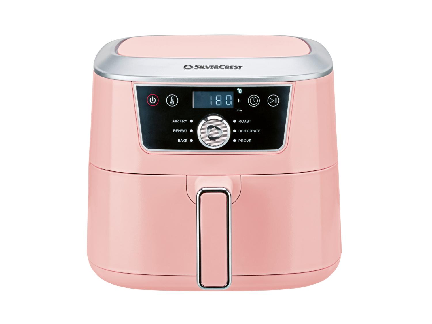 Friteuse à air chaud Silvercrest SHFD 2000 D2 4,7 L rose