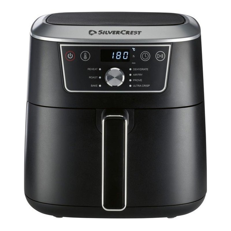 Friteuse à air chaud Silvercrest 6,7 L noire