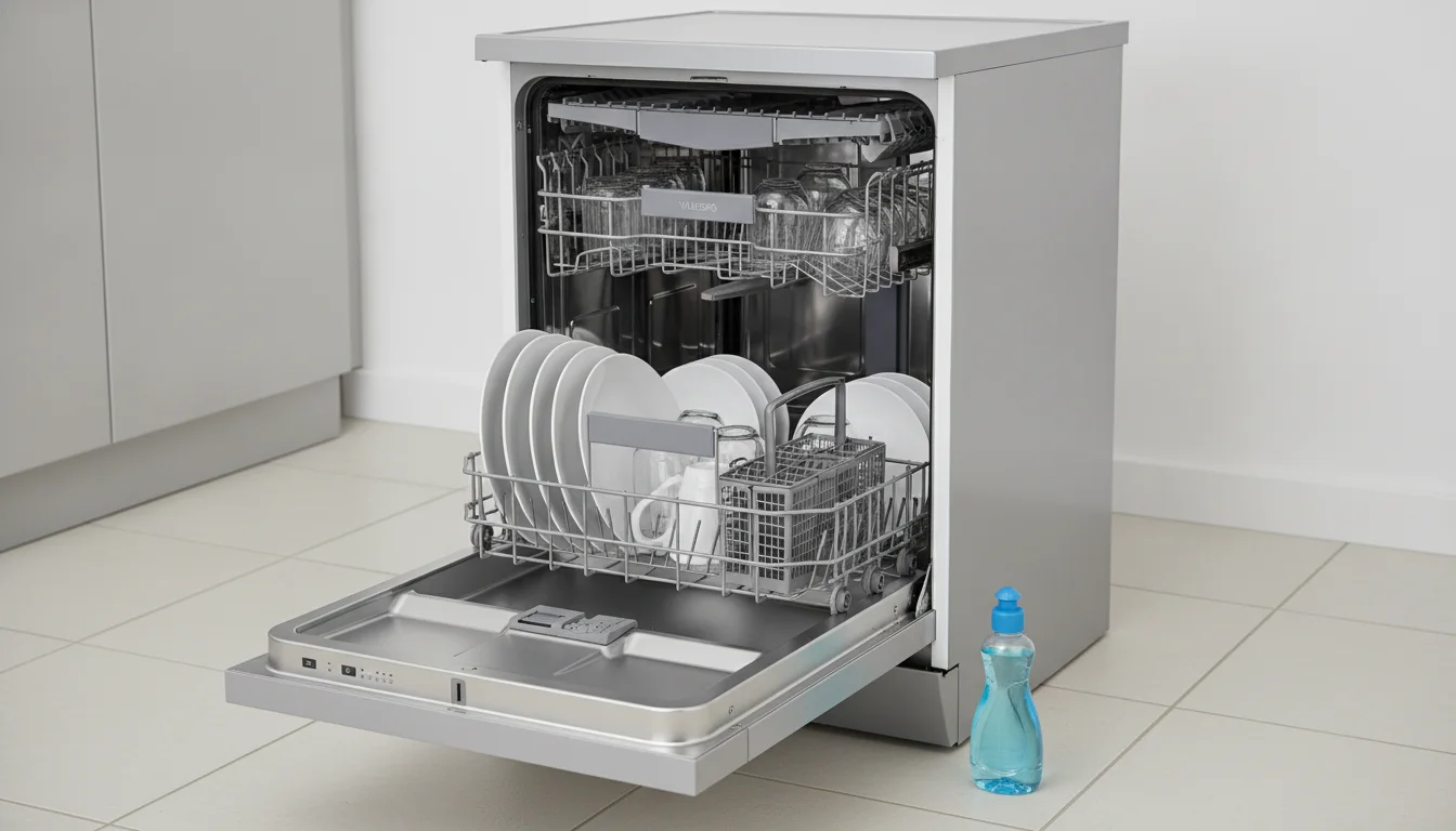 Lave-vaisselle Valberg 12S47 porte ouverte