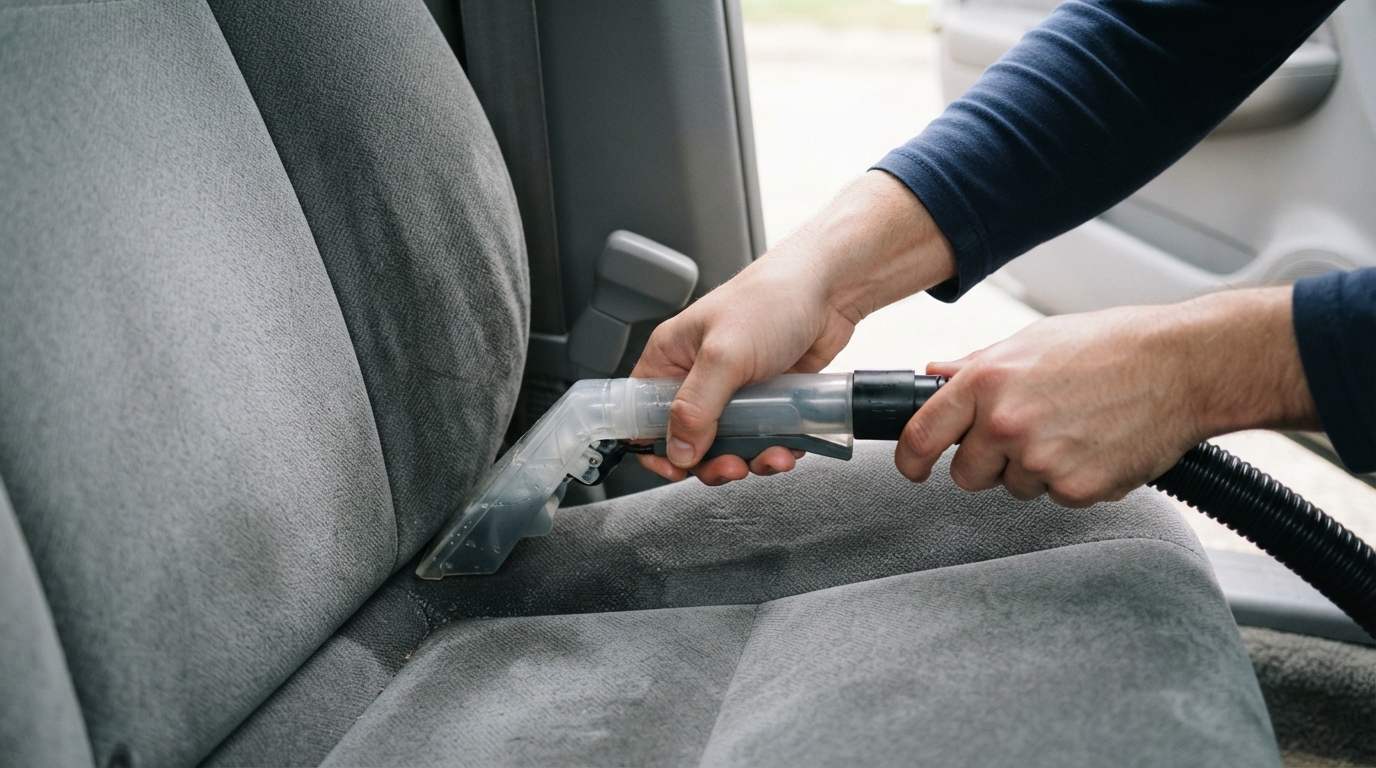 Nettoyage intérieur voiture suceur étroit