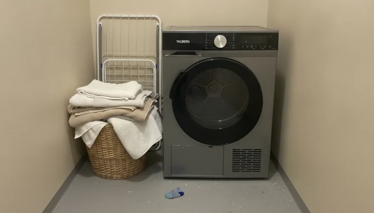 Sèche-linge Valberg pompe à chaleur dans une buanderie