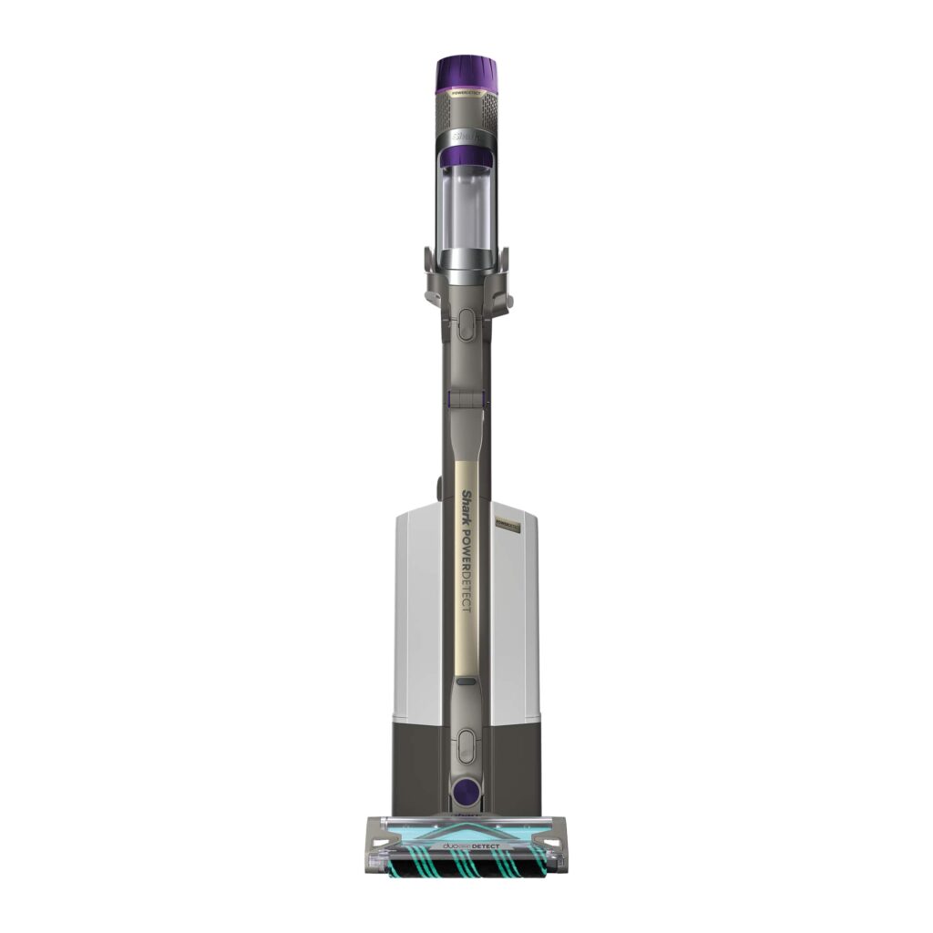 Aspirateur balai Shark PowerDetect et sa base
